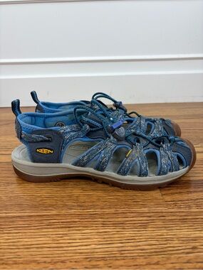 KEEN Blue Whisper Waterproof Hiking Sport Sandals (8.5)
